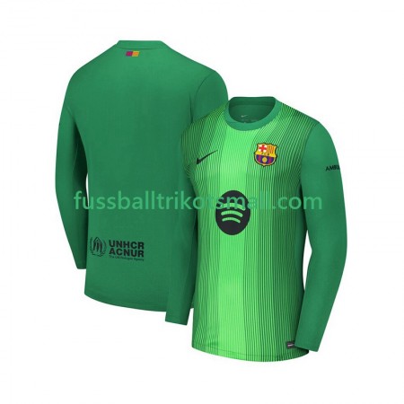 Fußballtrikots FC Barcelona Torwart 2025-2026 Langarm Heimtrikotsatz kaufen